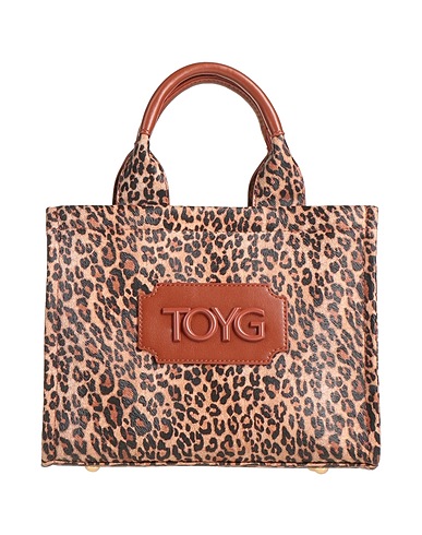 TOY G. Handbag Camel 100% Polyurethane