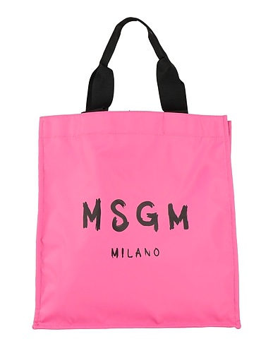 MSGM Borsa a mano Rosa 100% Poliammide