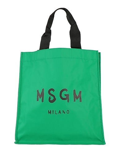 MSGM Handtasche Grün 100% Polyamid