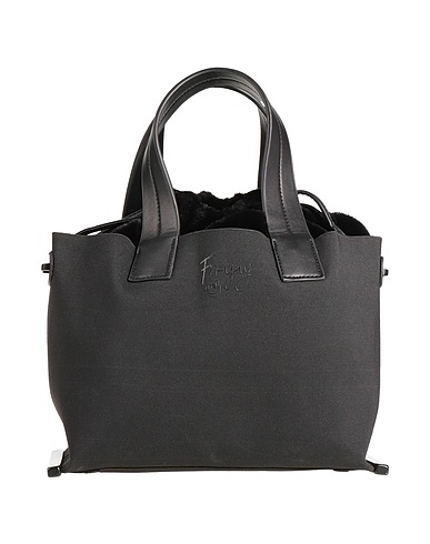 FRI-YAY Handbag Black 100% Elastane, Polyester