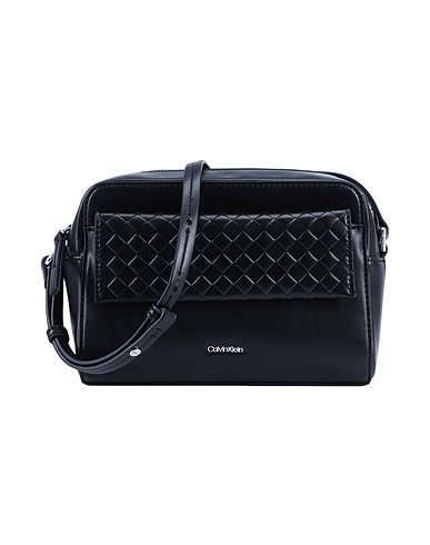 CALVIN KLEIN Across-body bag Black 51% Recycled polyester, 49% Polyurethane