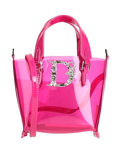 DSQUARED2 Handbag Fuchsia PVC - Polyvinyl chloride