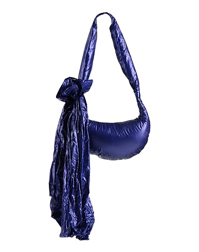 RED(V) Borsa a spalla Viola Fibre tessili, Pelle