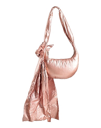 RED(V) Shoulder bag Antique rose Textile fibres, Leather