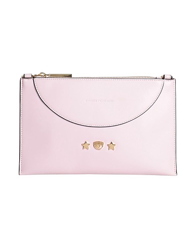 CHIARA FERRAGNI Borsa a mano Rosa 100% Poliestere, Resina poliuretanica