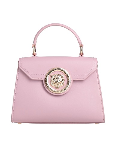 JUST CAVALLI Handbag Pink 100% Polyester, Polyurethane resin