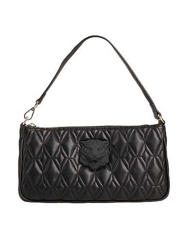 JUST CAVALLI Borsa a mano Nero 100% Poliestere, Resina poliuretanica