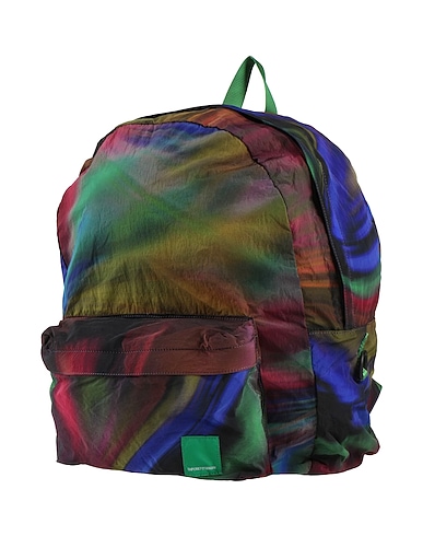 EMPORIO ARMANI Rucksacks Military green 100% Polyamide