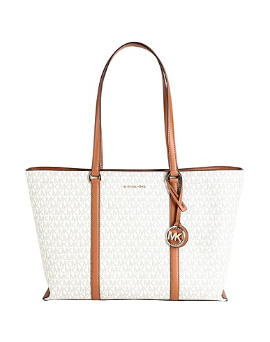 MICHAEL MICHAEL KORS Borsa a spalla Avorio 90% PVC - Polivinilcloruro, 9% Poliestere, 1% Poliuretano