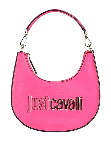 JUST CAVALLI Borsa a mano Fucsia 100% Poliestere, Resina poliestere