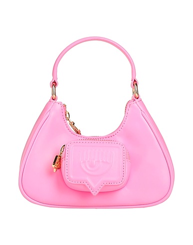 CHIARA FERRAGNI Sac à main Rose 100% Polyester, Résine polyuréthane