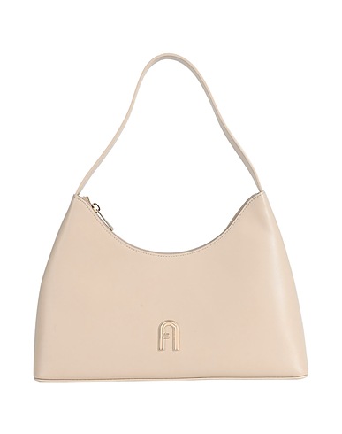FURLA Handtasche FURLA DIAMANTE S SHOULDER BAG
 Beige Leder