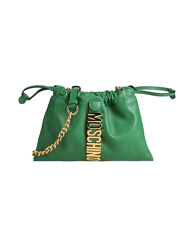 MOSCHINO クロスボディバッグ COUTURE
 グリーン 革（なめし加工）