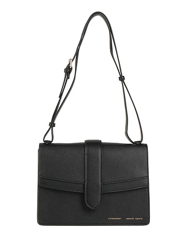 LIVIANA CONTI Shoulder bag Black 100% Polyurethane