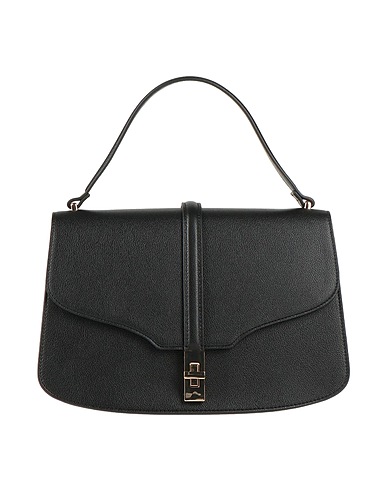 LIVIANA CONTI Handbag Black 100% Polyurethane