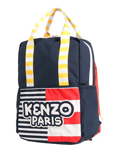 KENZO KIDS Zaini & Marsupi Blu notte 100% Poliestere
