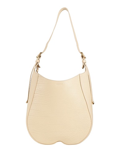 BURBERRY Borsa a spalla Panna 100% Pelle di vitello