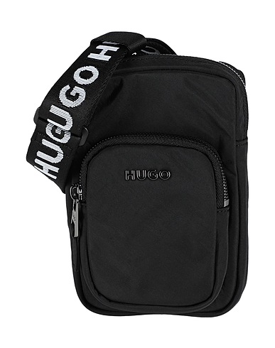 HUGO Across-body bag Black 100% Polyamide