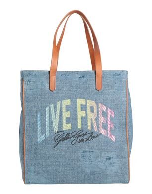 GOLDEN GOOSE ハンドバッグ ブルー レディース