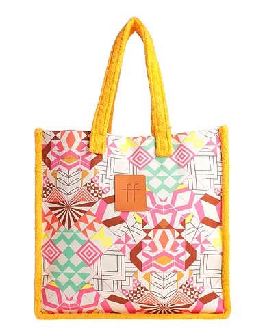 FORTE_FORTE Schultertasche Cremeweiß 100% Baumwolle