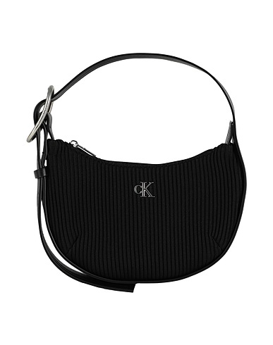 CALVIN KLEIN JEANS Handtasche Schwarz 100% Recyceltes Polyester