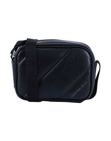 CALVIN KLEIN JEANS Across-body bag Black 100% Polyurethane