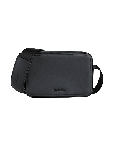 CALVIN KLEIN Across-body bag Black 51% Recycled polyester, 49% Polyurethane