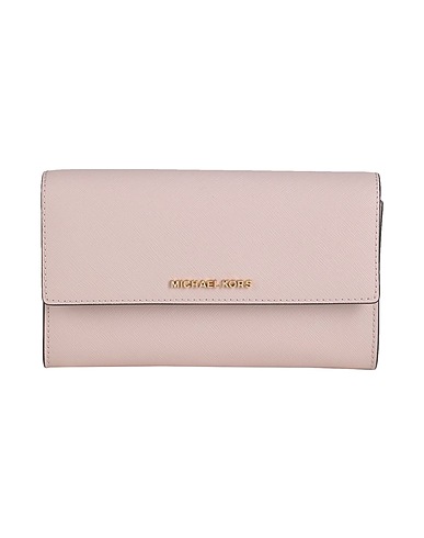 MICHAEL MICHAEL KORS Handtasche Hellrosa 100% Rindsleder