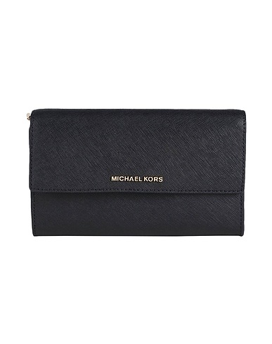 MICHAEL MICHAEL KORS Handtasche Schwarz 100% Rindsleder