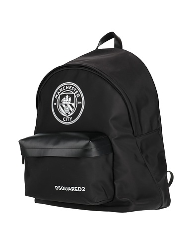 DSQUARED2 Rucksacks Black 95% Polyamide, 5% Cow leather