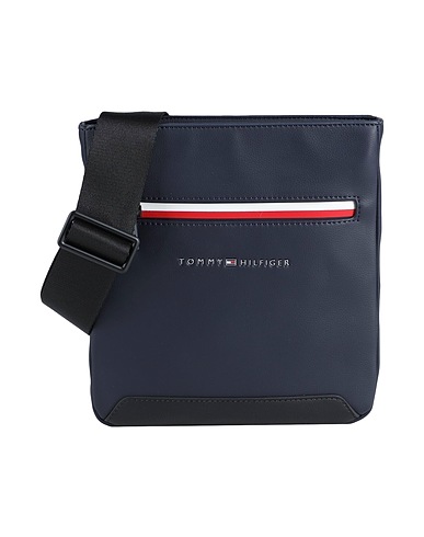 TOMMY HILFIGER Cross-body bags Midnight blue 100% Polyurethane