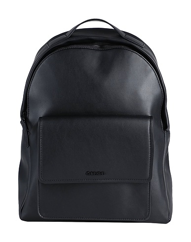 CALVIN KLEIN Rucksacks Black 51% Recycled polyester, 49% Polyurethane