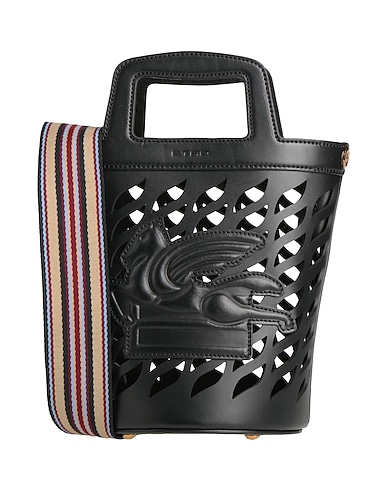 ETRO Handtasche Schwarz Leder