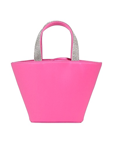 AMINA MUADDI Handtasche Fuchsia Gewebefasern