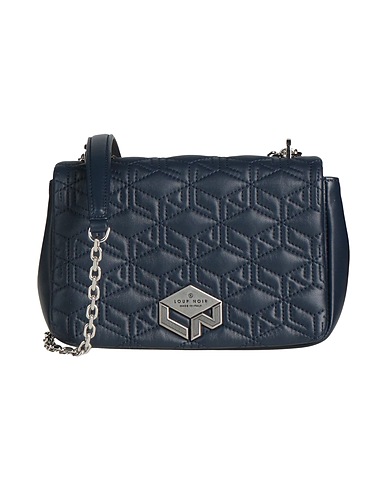 LOUP NOIR Borsa a tracolla Blu notte 100% Pelle