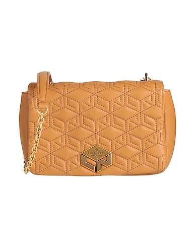 LOUP NOIR Across-body bag Camel 100% Leather
