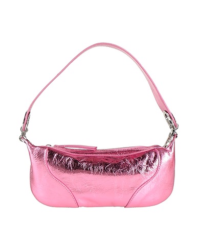 BY FAR Handbag Pink 100% Cowhide