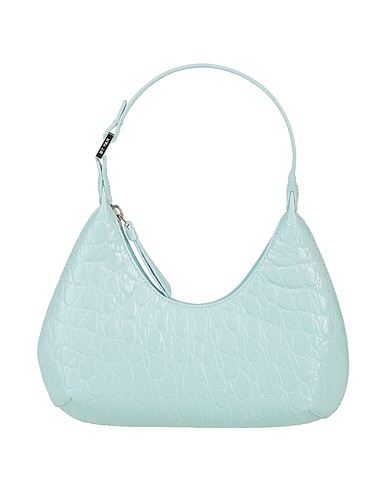 BY FAR Handbag Sky blue Leather