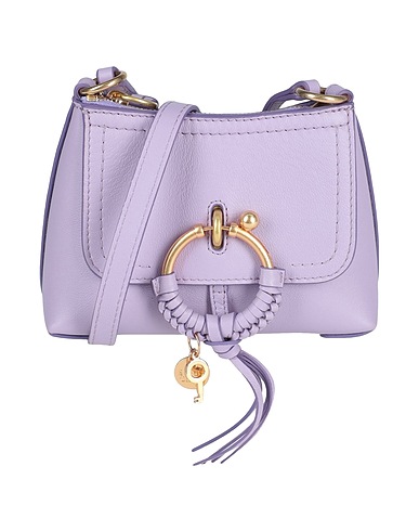 SEE BY CHLOÉ Cross-body bags Lilac 100% Cow leather