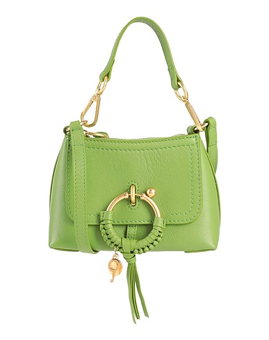 SEE BY CHLOÉ Borsa a tracolla Verde 100% Pelle di bovino