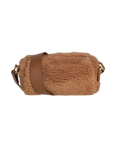 MAX MARA Umhängetasche Kamel 88% Kamelwolle, 12% Seide, Polyester