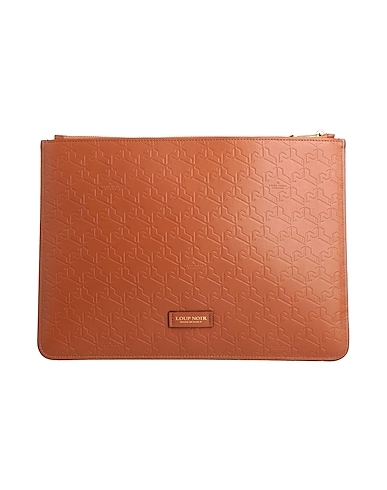 LOUP NOIR Handbag Tan Calfskin