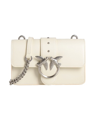 PINKO Cross-body bags Cream Calfskin