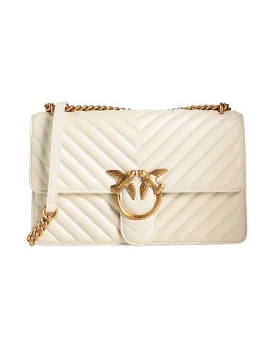 PINKO Bolso con bandolera Hueso Piel de oveja