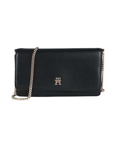 TOMMY HILFIGER Across-body bag Black 100% Polyurethane