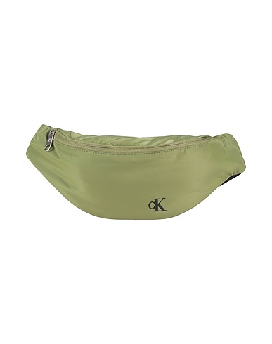 CALVIN KLEIN JEANS Marsupi Verde salvia 100% Poliestere riciclato