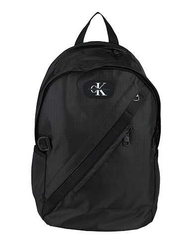 CALVIN KLEIN JEANS Rucksacks Black 100% Recycled polyester