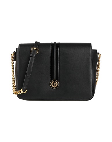 POLLINI Borsa a tracolla Nero 100% Poliuretano