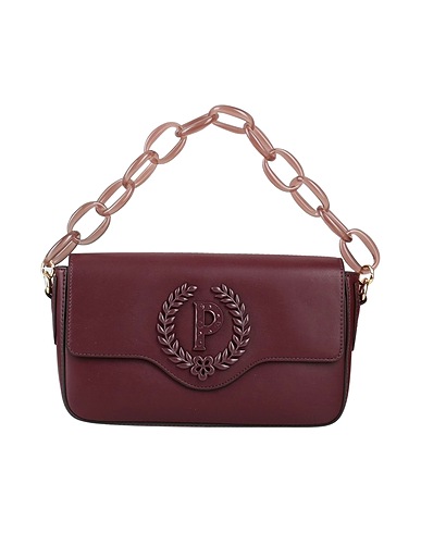 POLLINI Borsa a mano Bordeaux 100% Poliuretano