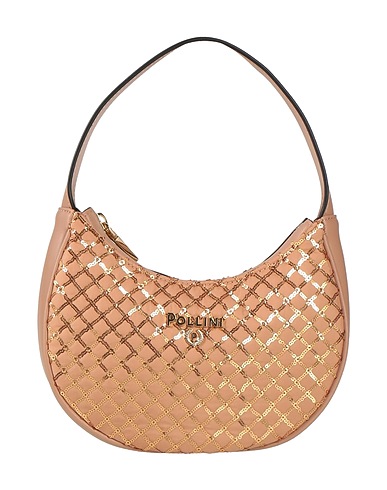POLLINI Handbag Sand 100% Polyester
